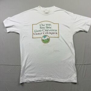 Vintage Shoebox Greetings Hallmark Cards golf shirt Funny See Measurement READ